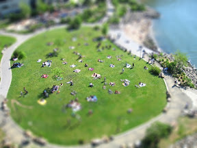 Tilt-Shift Miniature Style Photo