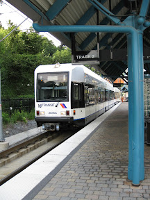 New Jersey Transit on Port Imperial Station