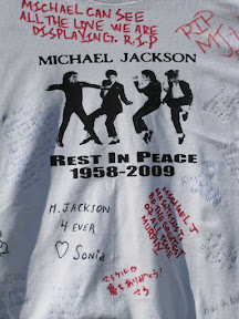 Writing Thank You Note for Michael Jackson at Apollo Theater