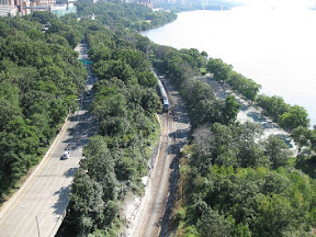 Metro-North Train from George Washington Bridge