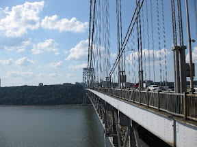 On the George Washington Bridge On the George Washington Bridge