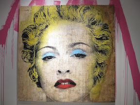 French Street Artist Mr. Brainwash in the Meatpacking District French Street Artist Mr. Brainwash in the Meatpacking District