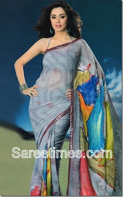 Nargis-Bagheri-Designer-Saree