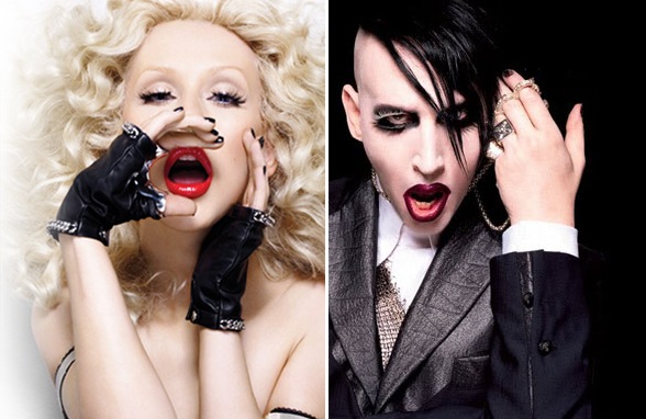 xtina-marilyn-manson