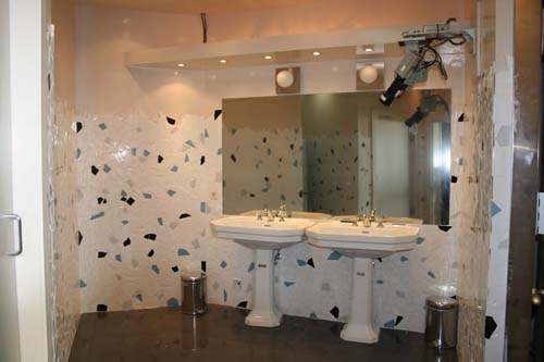 lavabos de la casa de gran hermano