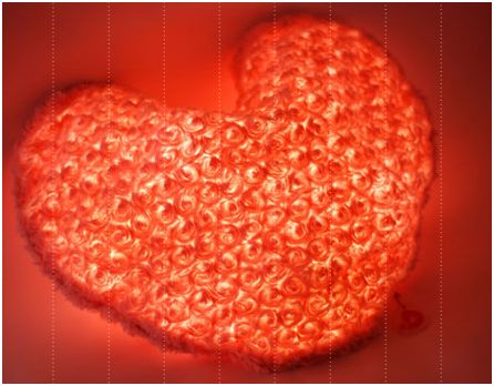 cojin luminoso para san valentin