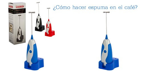 como hacer espuma en el cafe