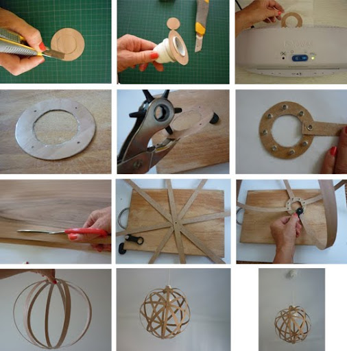 manualidades para hacer una lampara de madera
