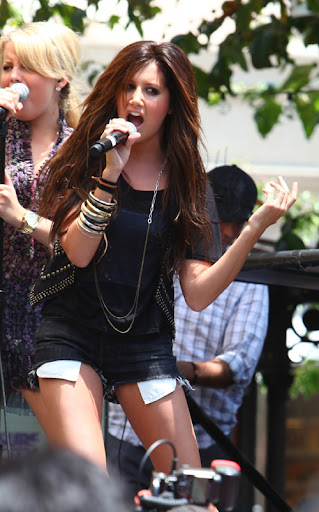 Ashley Tisdale performs a free concert at The Grove in Los Angeles for hundreds of fans. <P> Pictured: Ashley Tisdale <B>Ref: SPL109864 270609 </B><BR/> Picture by: TNA / Splash News<BR/> </P><P> <B>Splash News and Pictures</B><BR/> Los Angeles: 310-821-2666<BR/> New York: 212-619-2666<BR/> London: 870-934-2666<BR/> photodesk@splashnews.com<BR/> </P>
