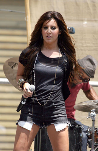 #3202014 Ashley Tisdale Concert, in support of her new album Guilty Pleasure held at the Grove in Los Angeles, California on June 27th, 2009. Among Those Attending: Ashley Tisdale Fame Pictures, Inc - Santa Monica, CA, USA - +1 (310) 395-0500