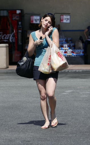 32037, LOS ANGELES, CALIFORNIA - Monday June 29, 2009.**EXCLUSIVE** "Twilight" actress Ashley Greene makes a stop at a "Ralph's" grocery store to pick up some things. She came out of the store carrying her groceries and talking on the phone. Photograph: © Anthony, PacificCoastNews.com ***FEE MUST BE AGREED PRIOR TO USAGE*** UK OFFICE: +44 131 557 7760/7761/7762 US OFFICE: 1 310 261 9676
