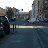 Østbanetorvet - Kommunen regner med at ændre forholdene for de parkerede biler, så man ikke længere kan parkere så tæt på krydset.