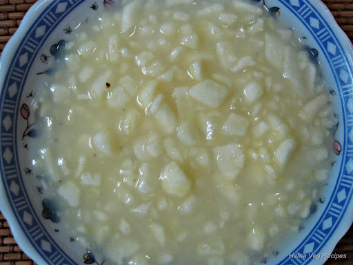 Honeydew Melon Payasam or Rasayana - Sugar based
