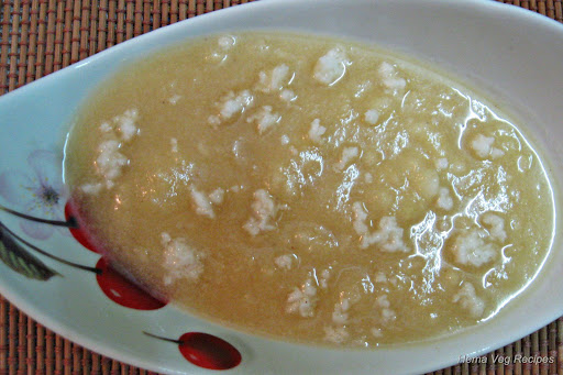 Jaggery based Honeydew Melon Payasam or Rasayana