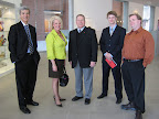 Great friends at JCCC welcomed me for a tour and visit on a visit friday!