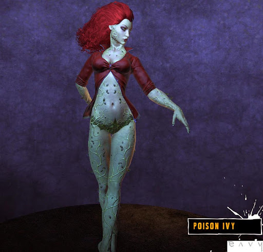 poison ivy batman arkham city. Batman : Arkham Asylum