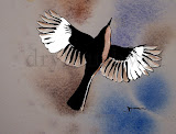 Mockingbird in Flight Limited Edition Print