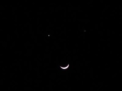 Moon on 1st december