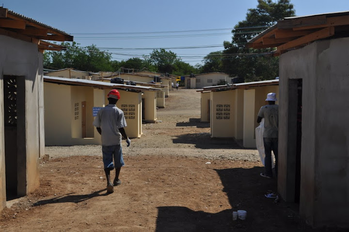 New homes at the Haven Project.