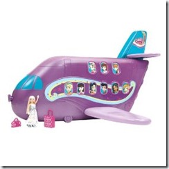 Polly Pocket Polly-Tastic Jumbo Jet Playset