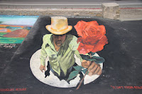 Chalk art
