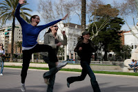 Jumping girls