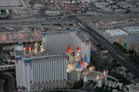 Excalibur from the air