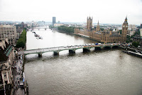 Looking west from the London Eye