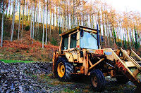 Old bulldozer