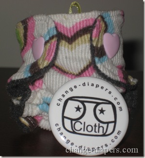 diaper keychain and button