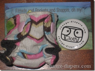 button and diaper keychain