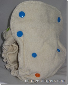 babykicks organic fitted cloth diaper