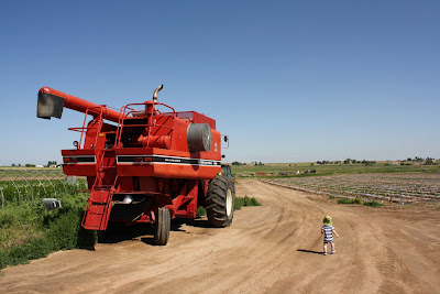 Owen is a bit smaller than a combine.