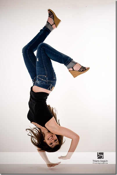 jeune fille dynamique