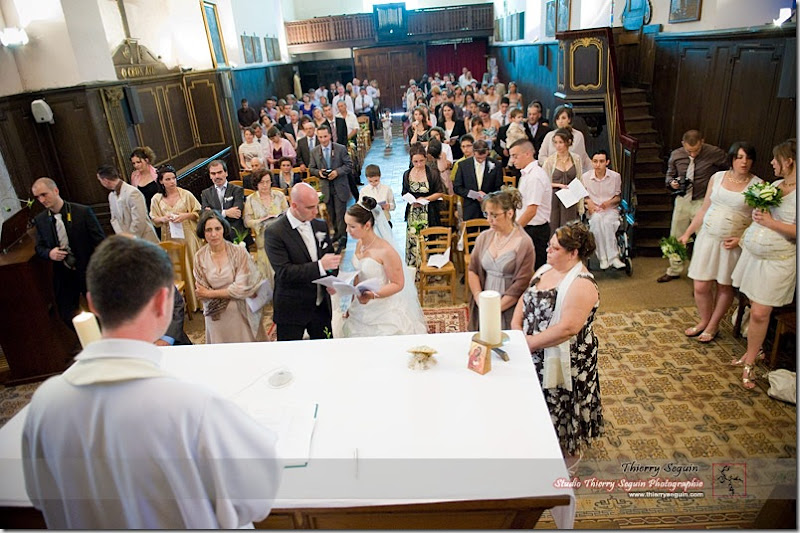 Mariage religieux à l'Eglise du Perray en Yvelines