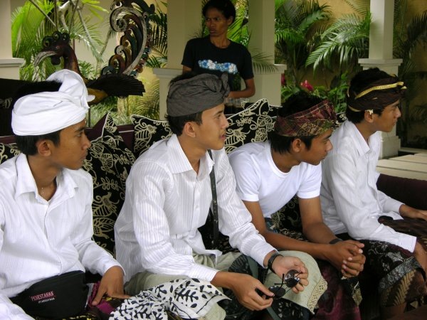 Saraswati meeting at Villa Sabandari, one of the newest hotel villas in Ubud Bali