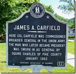 James A. Garfield, Pikeville, KY