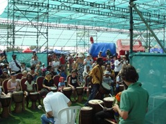 drumming