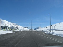 Leaving Andorra (after going through the mountain pass)