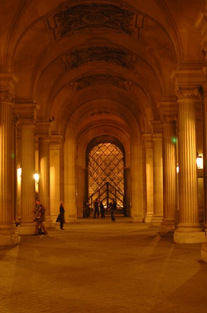 Entrance to the Louvre Courtyard