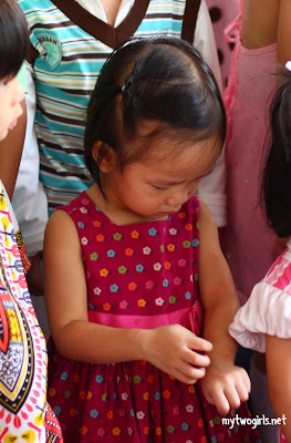 Zaria scratching her itch