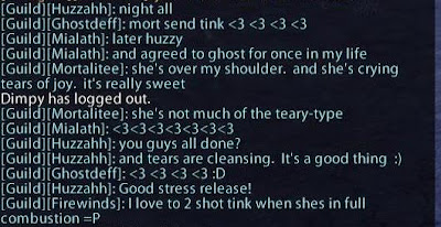 Tink bursts into tears.