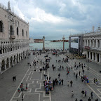 View from San Marco Basilica out to the bay