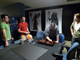 We get autographed Collector's editions.  Nerdgasmic!