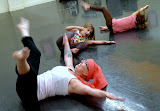 Floor work is hard on the knees.