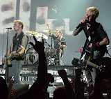 Mike Dirnt, Tre Cool and Billy Joe Armstrong