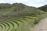 The signature terraced farming of the Inca.