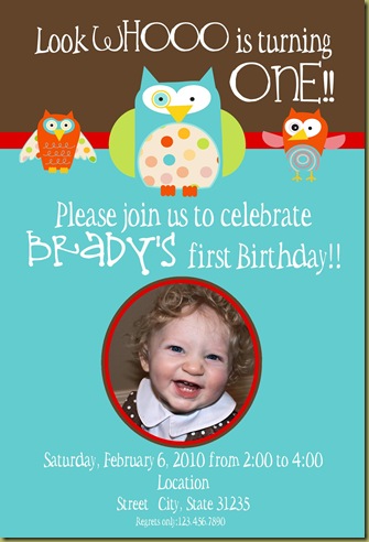 Owl Birthday 2