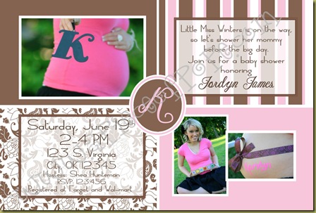 4 square Baby Shower