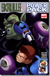 P00131 - 130 - Skrulls vs. Power Pack #1 P00131 - 130 - Skrulls vs. Power Pack #1